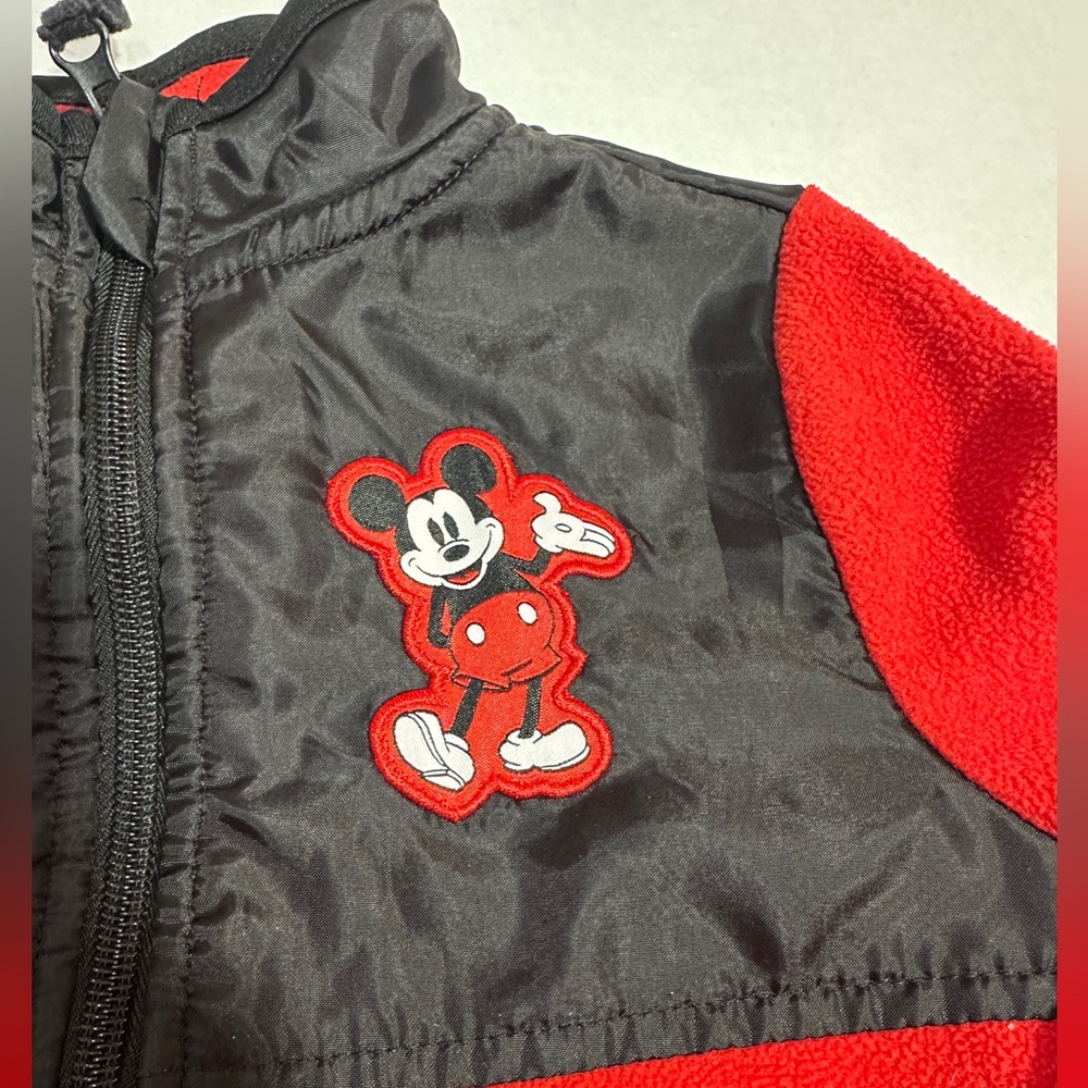 Red and Black Mickey Mouse Jacket - Picture 3 of 8